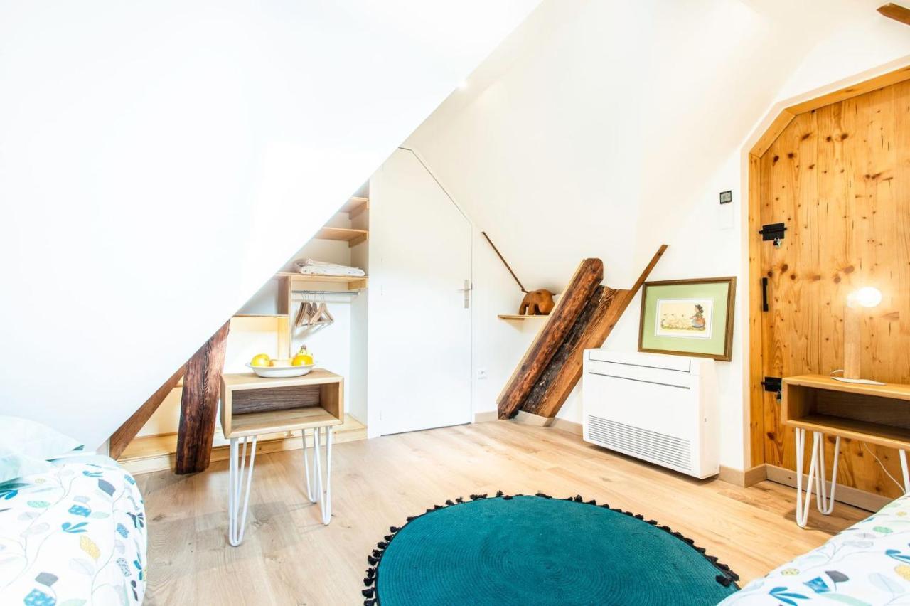 Gite La Rodernelle - Sauna Privatif - Climatisation - Vue Sur Le Chateau Du Haut Koenigsbourg ภายนอก รูปภาพ