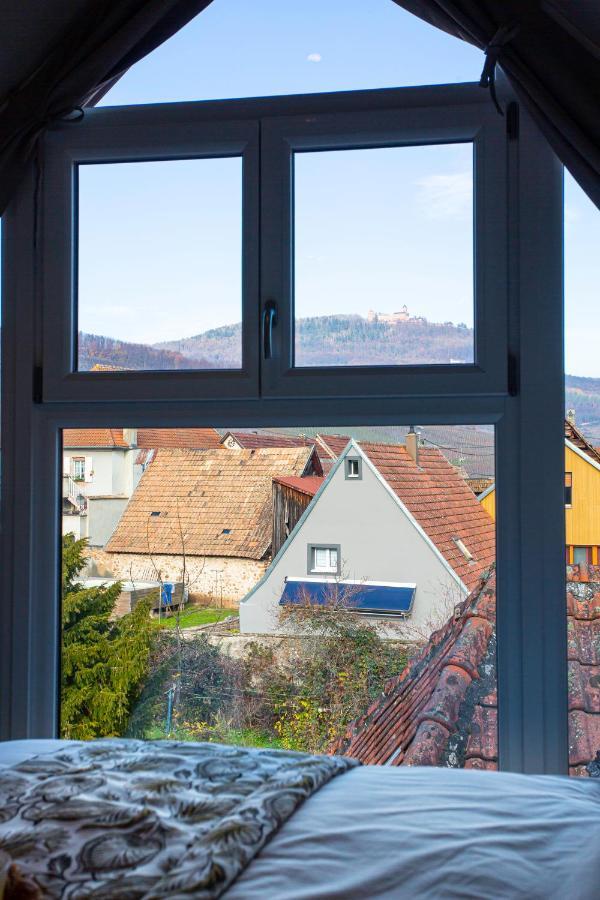Gite La Rodernelle - Sauna Privatif - Climatisation - Vue Sur Le Chateau Du Haut Koenigsbourg ภายนอก รูปภาพ