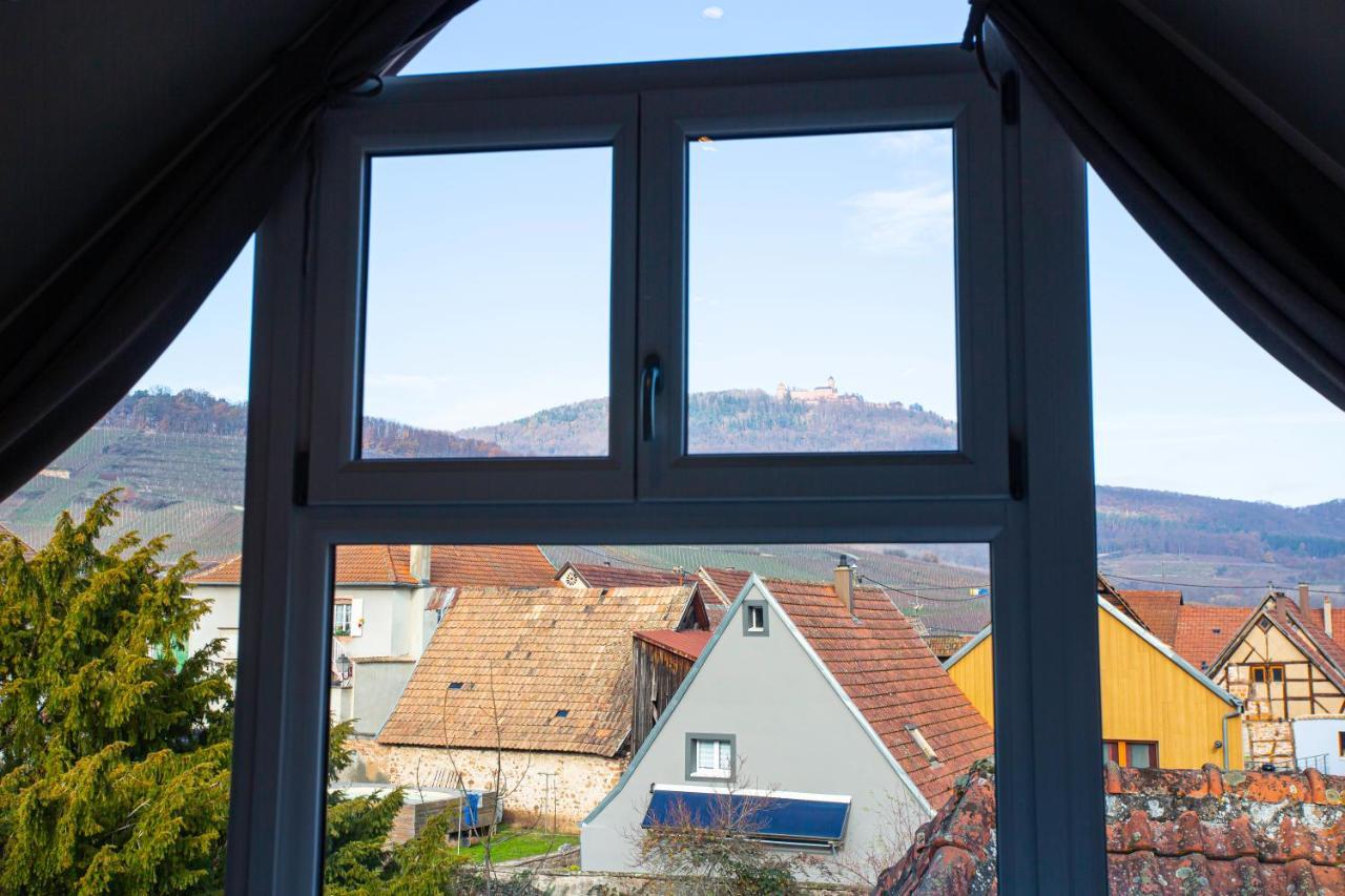 Gite La Rodernelle - Sauna Privatif - Climatisation - Vue Sur Le Chateau Du Haut Koenigsbourg ภายนอก รูปภาพ